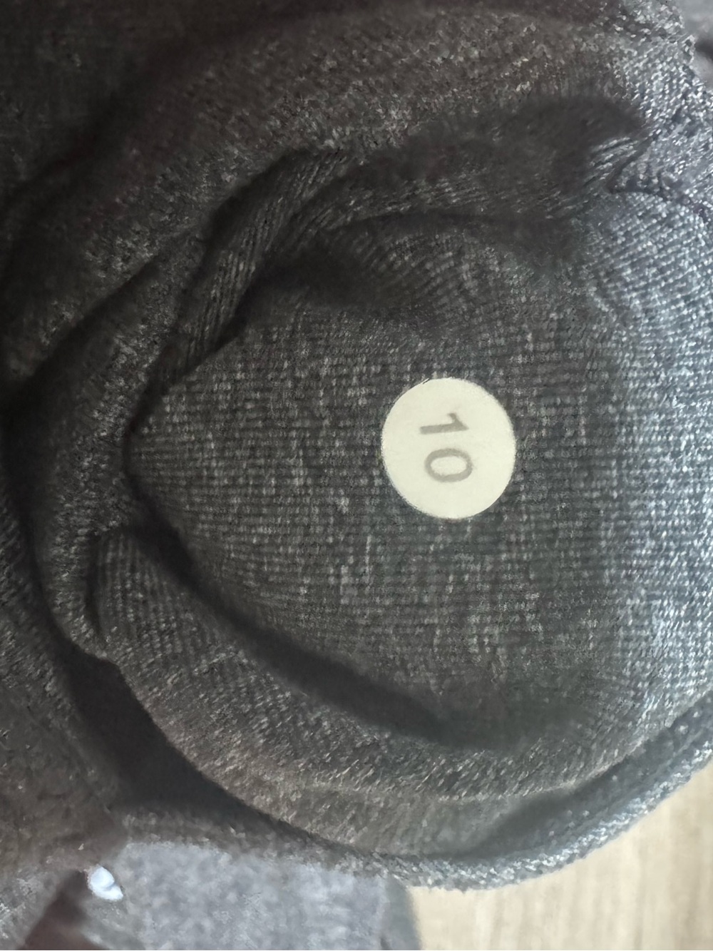 Lululemon Grey Straight Leg Athletic Pants Drawstring Size 10 - Picture 4 of 4